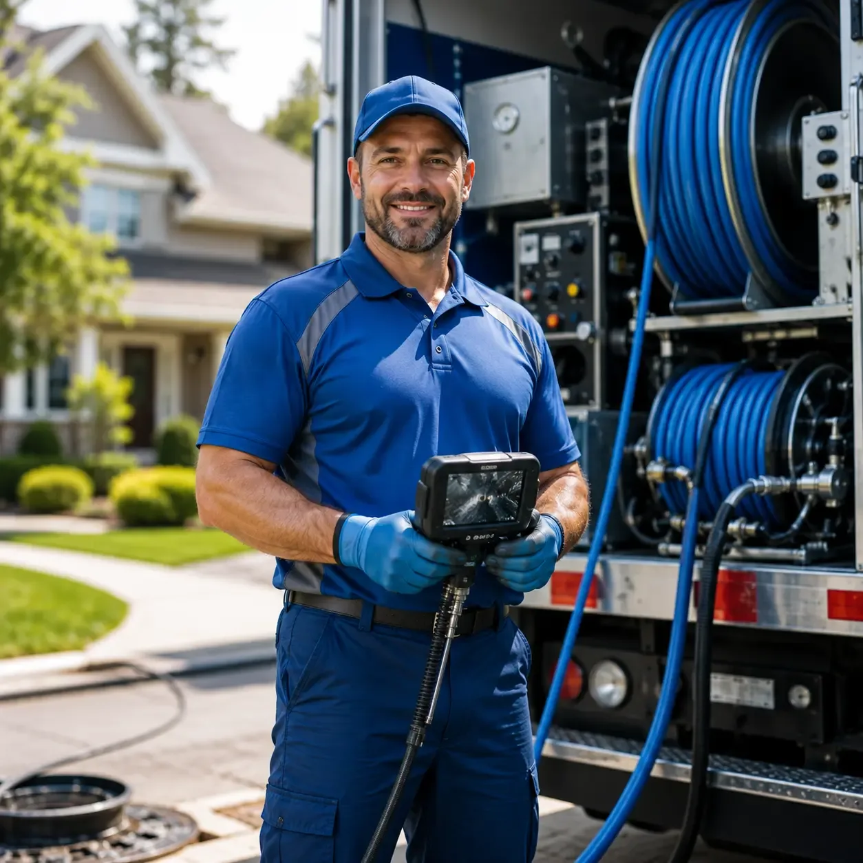 Local outdoor drain cleaning specialists in Mathews, LA